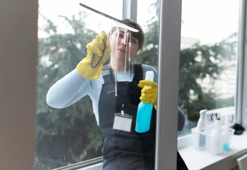 Nettoyage de vitres intérieures et extérieures à Locqueltas